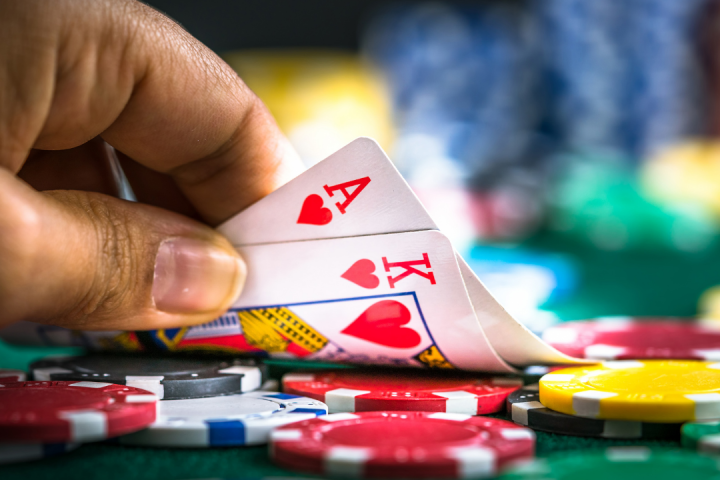 a close up of a hand