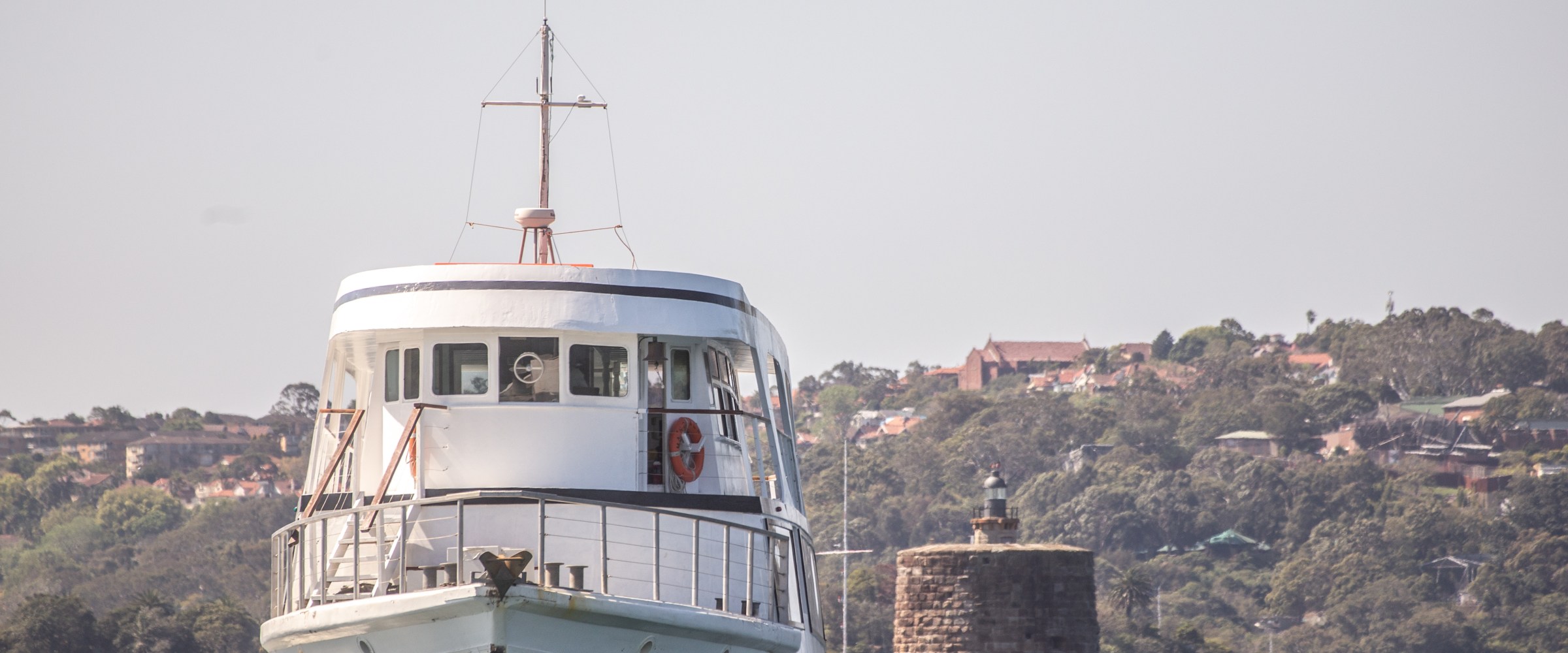 a large ship in a body of water